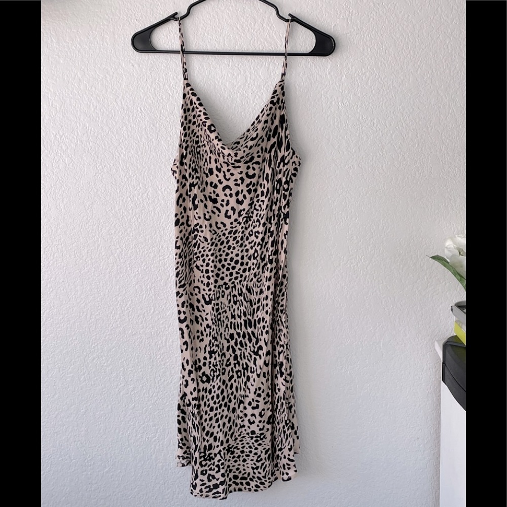 Cheeta Slip Dress - Never Worn!